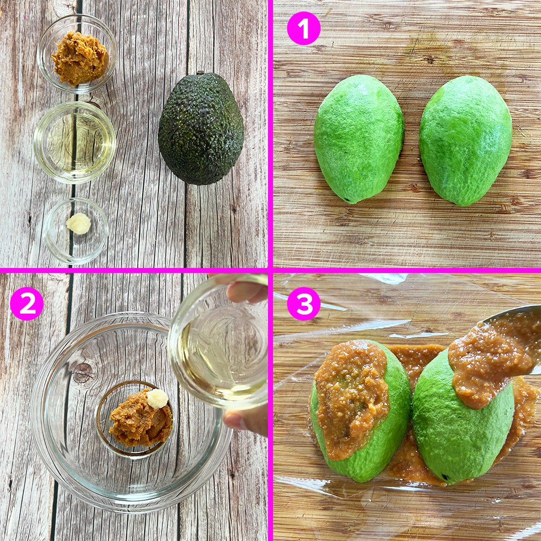 アボカド】にんにくとみそで漬けただけなのお酒が止まらない！レシピ