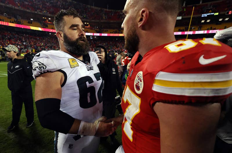 Jason and Travis Kelce