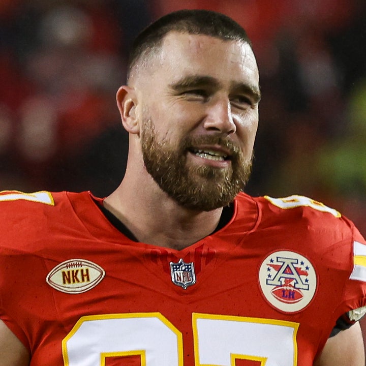 Closeup of Travis Kelce