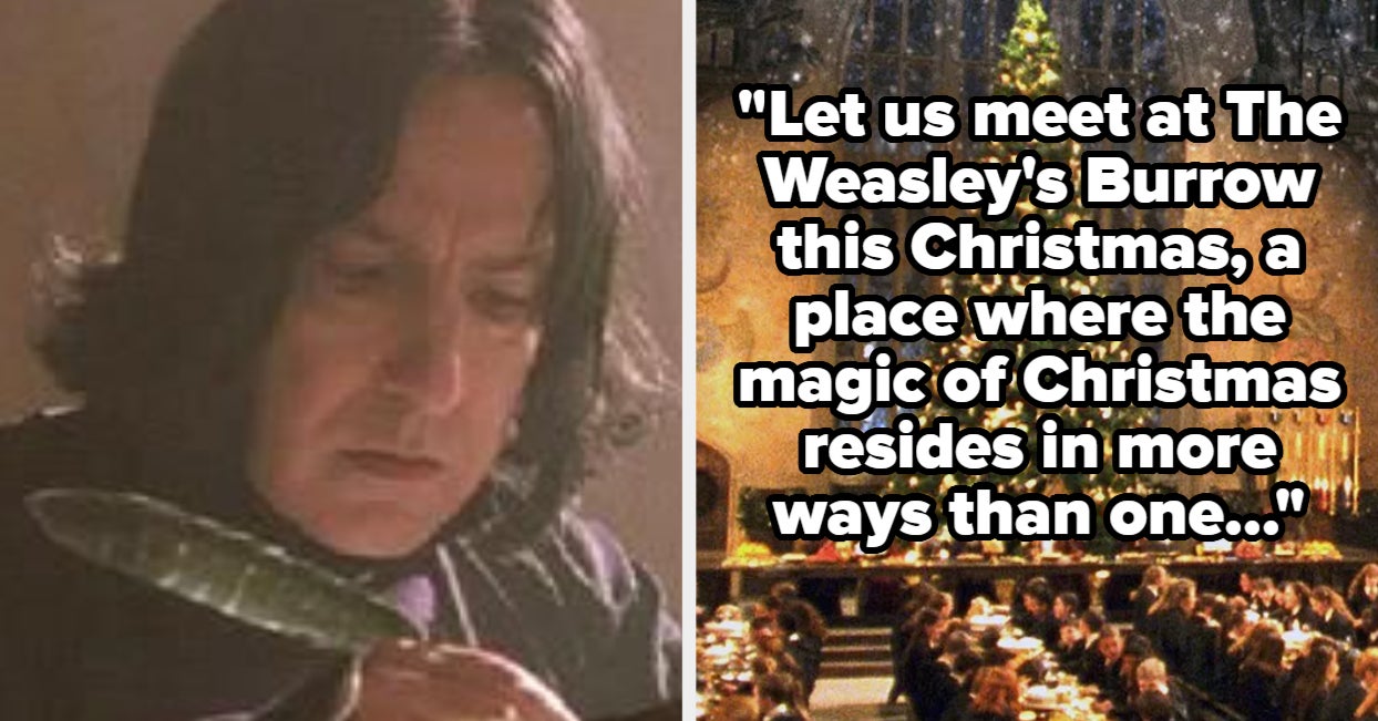 This AI Quiz Will Reveal Your Harry Potter Christmas Card