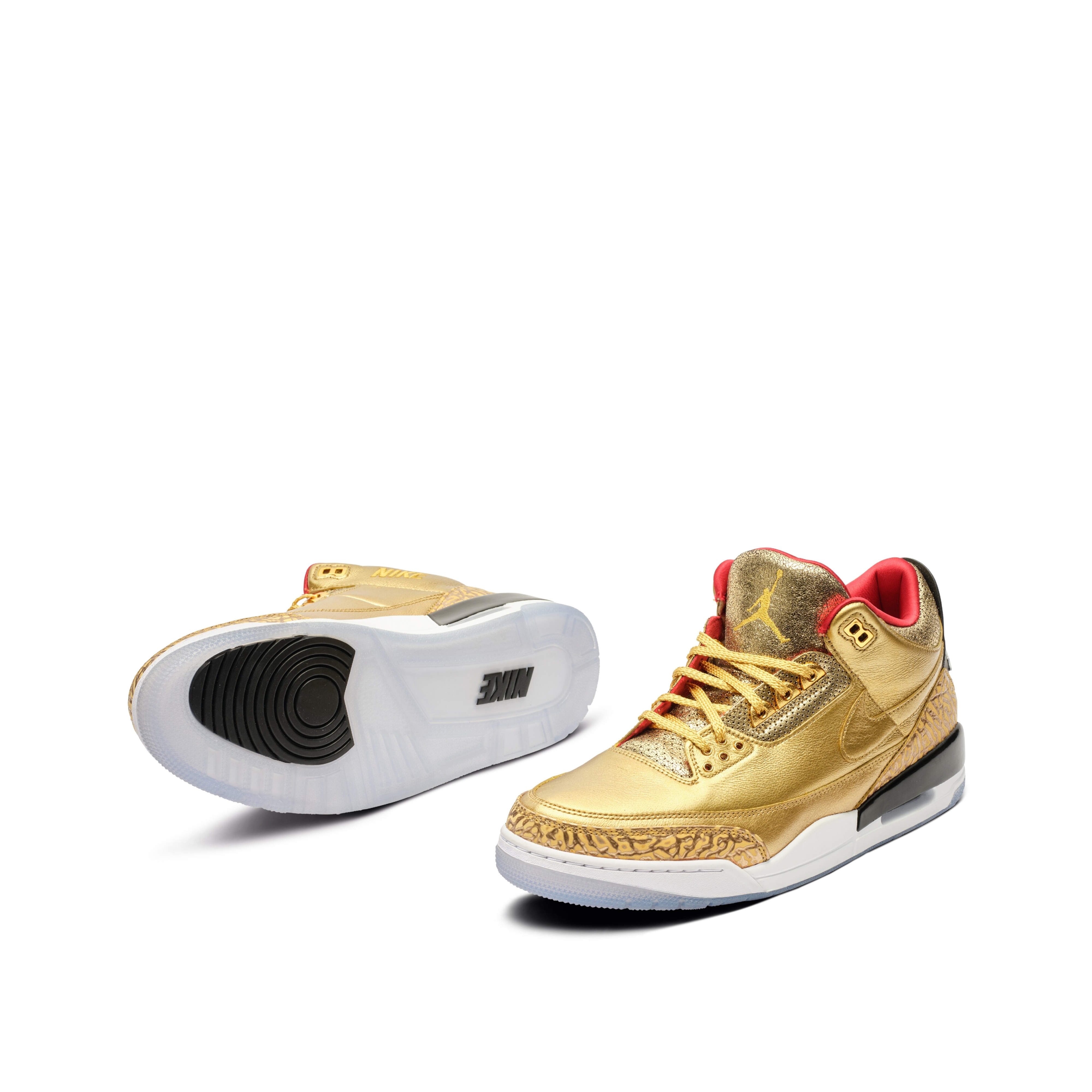 Golden on sale jordan shoes