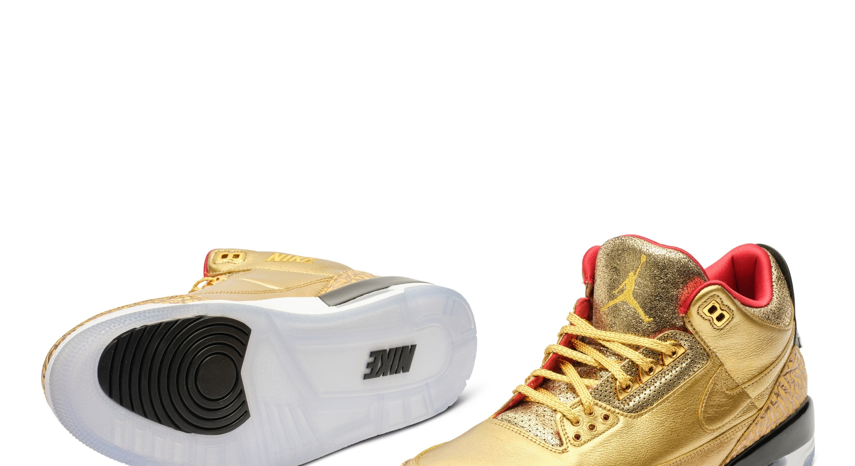 Gold Air Jordans Worth More Than $10,000 Found in a Donation Bin