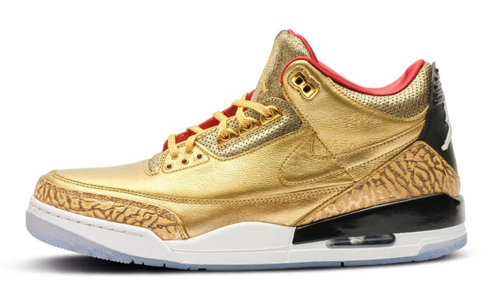 Gold Air Jordans Worth More Than $10,000 Found in a Donation Bin