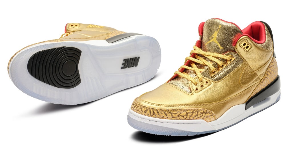 Spike Lee's Gold Air Jordan 3s Ended Up in a Donation Bin