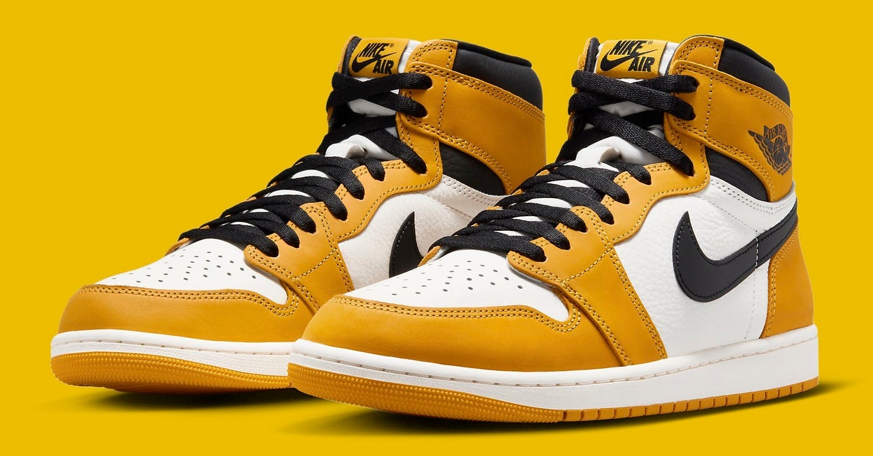 Official Images of the 'Yellow Ochre' Air Jordan 1 High