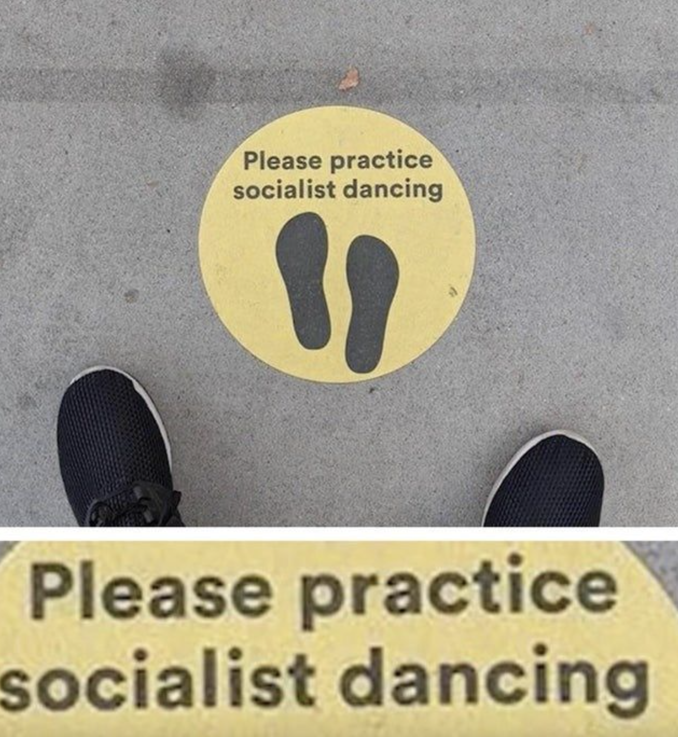 please practice socialist dancing