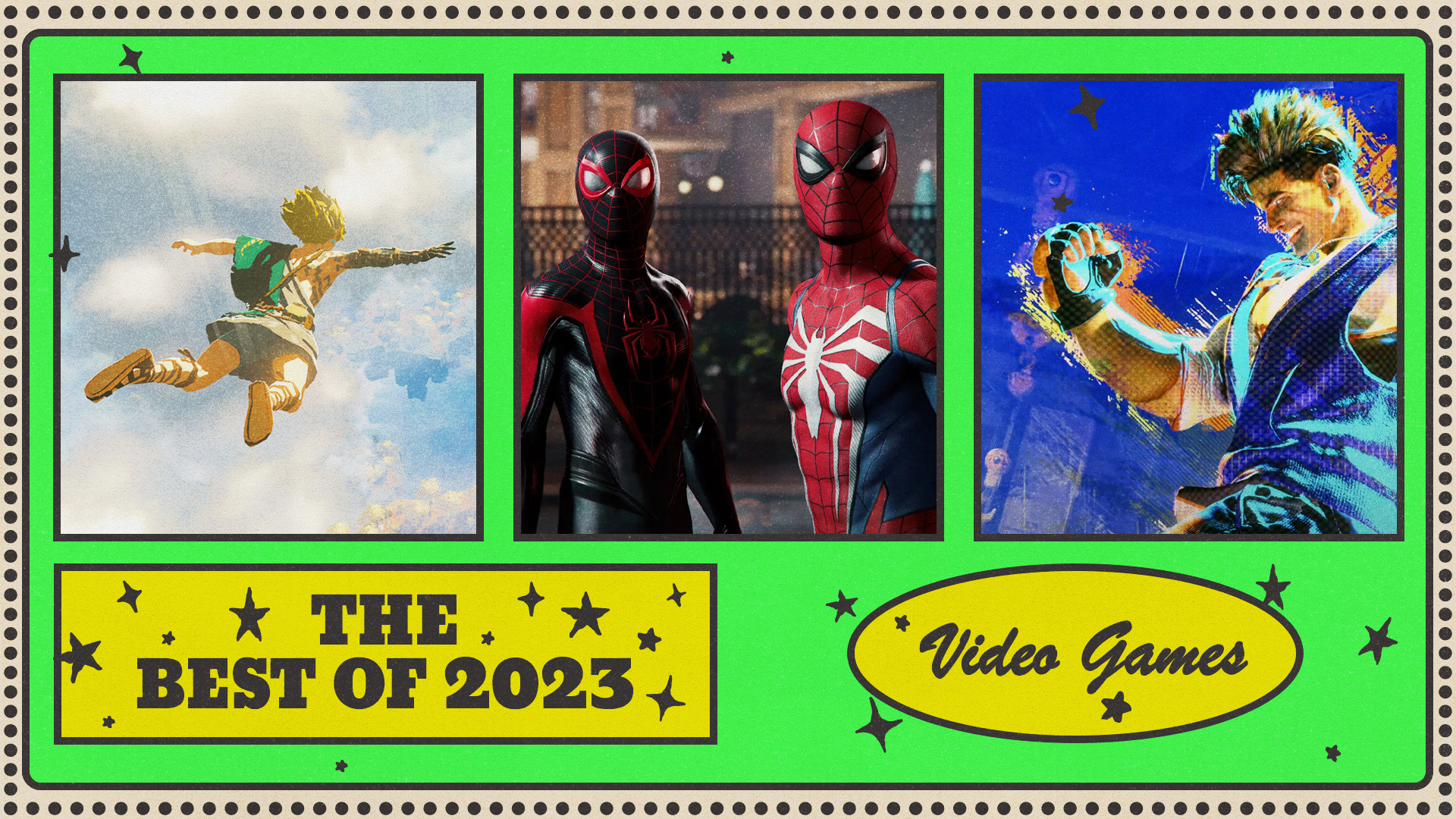 The Very Best Video Games of 2023