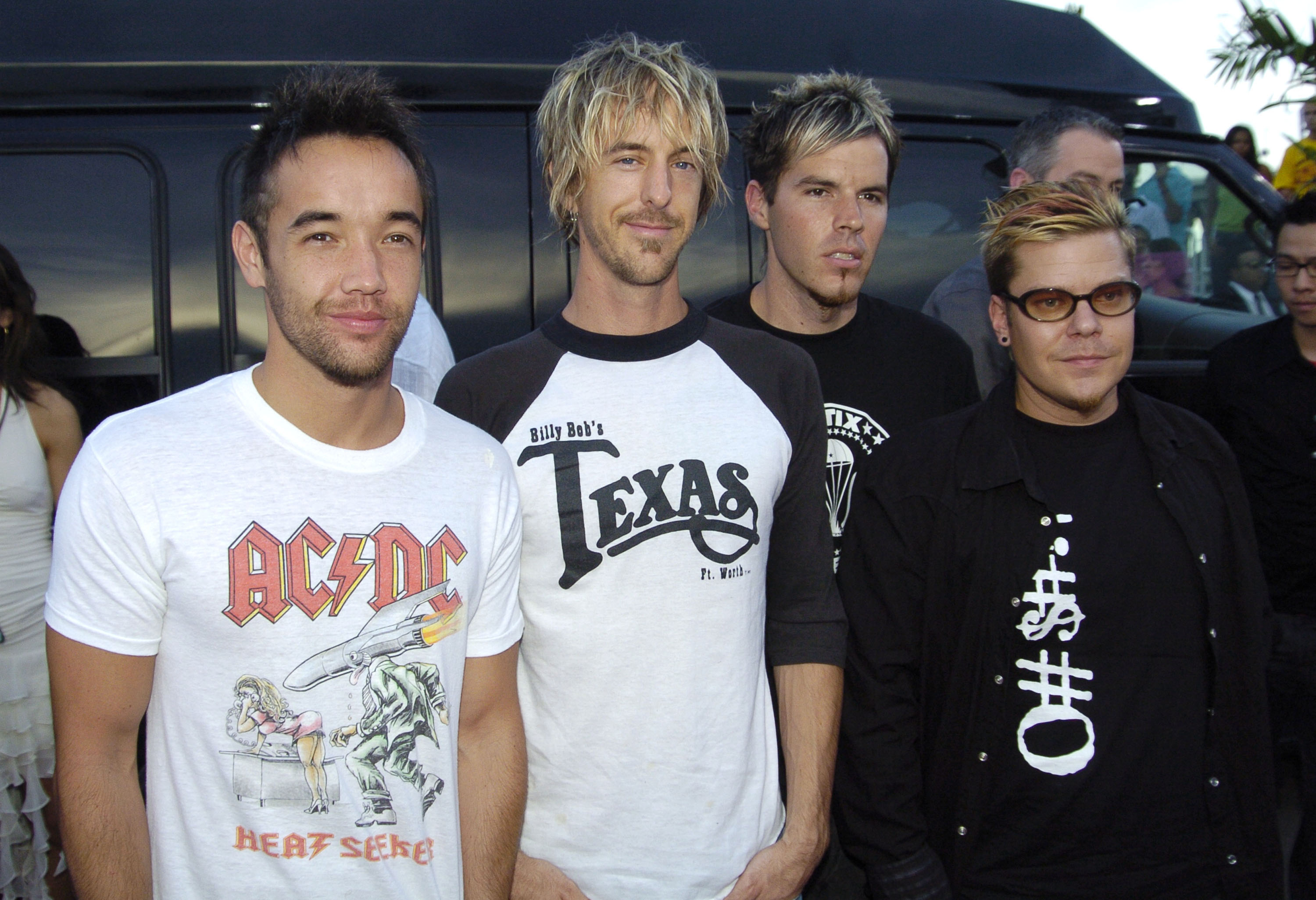 Hoobastank during 2004 Video Music Awards