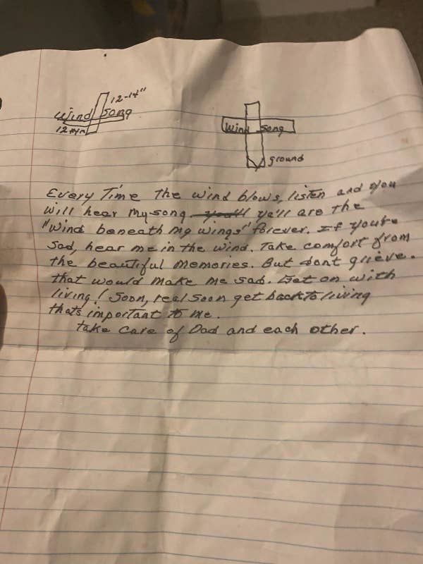 A letter