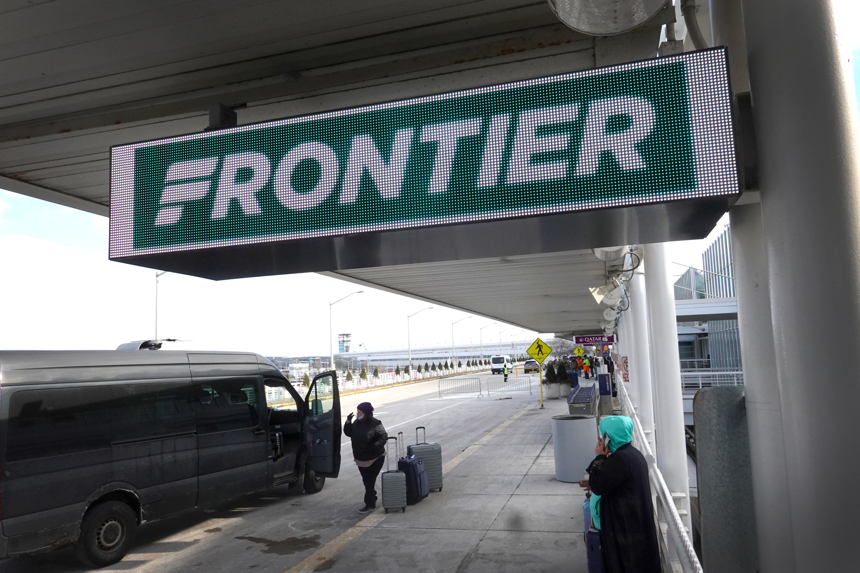 Frontier Airlines entrance