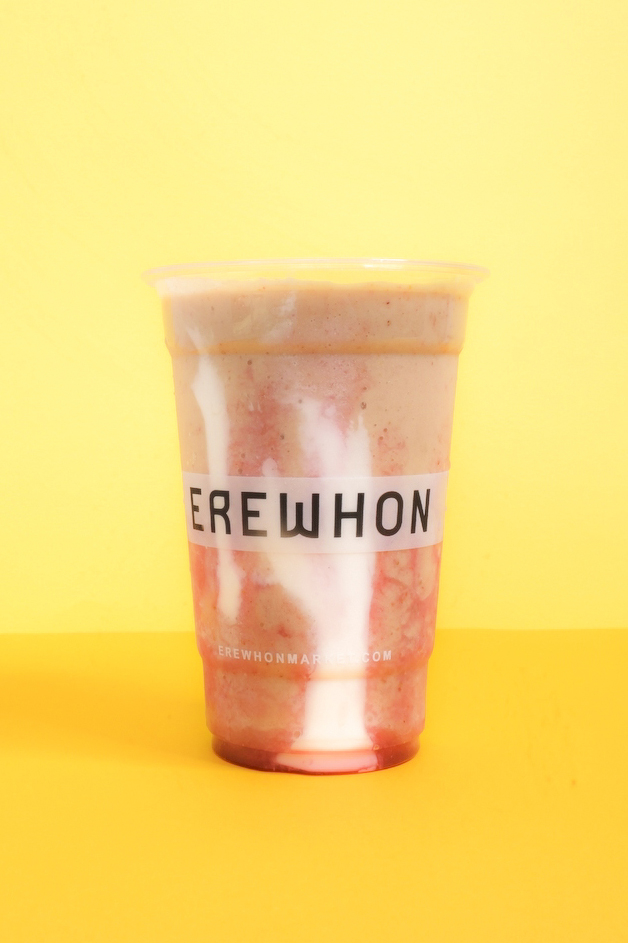 the strawberry smoothie at Erewhon