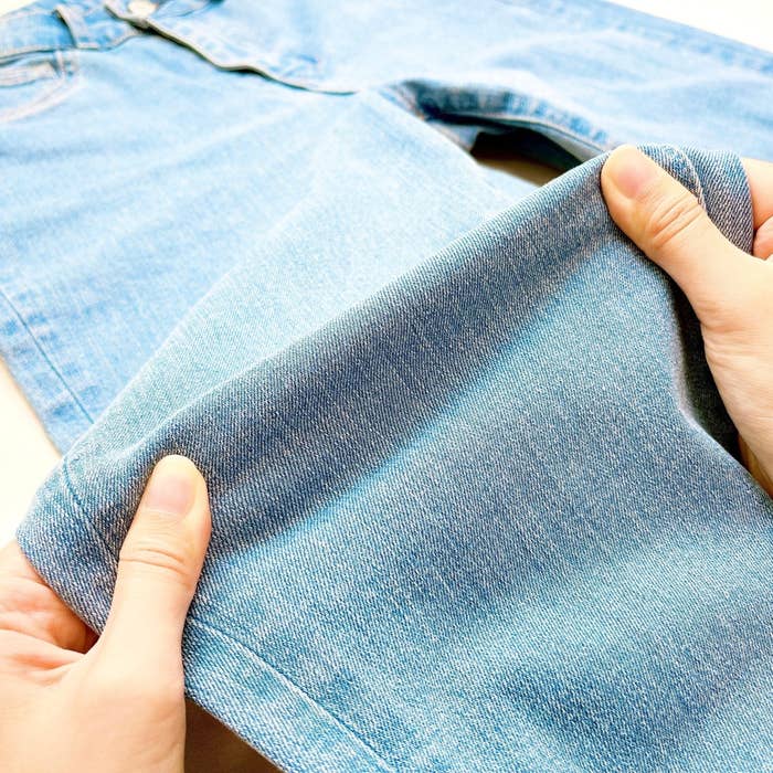 GLOBAL WORK（グローバルワーク）のおすすめボトムス「GOODデニムウツクシルエットスリムパンツ」