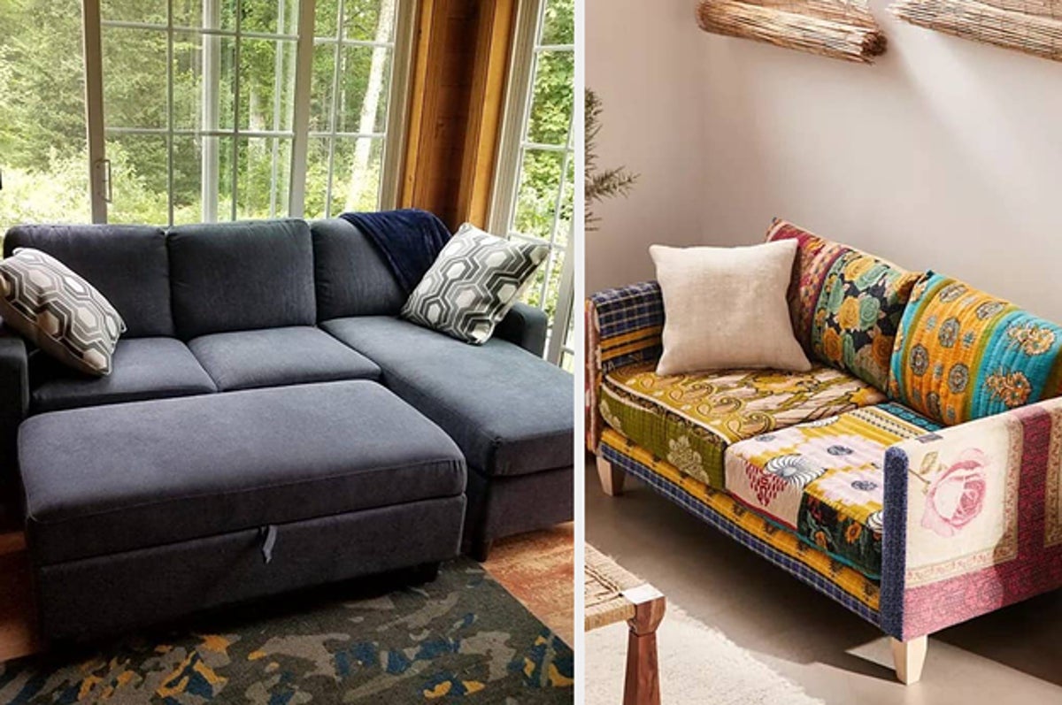 29 Best Small Sofas To Fit Into Tight Es