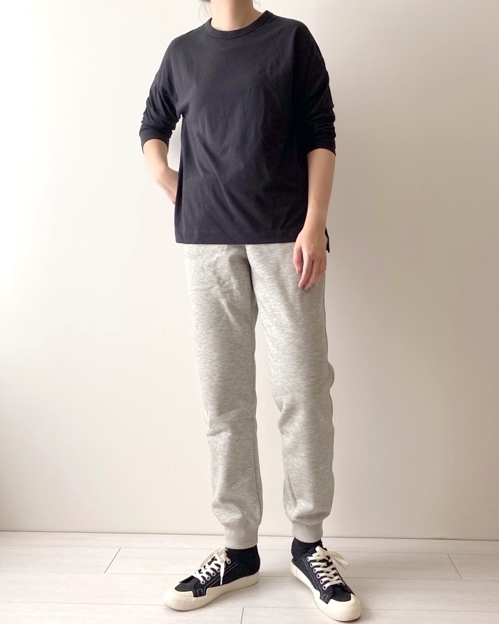 ユニクロのおすすめファッション「ヒートテックボアスウェットパンツ（丈標準68～70cm）」