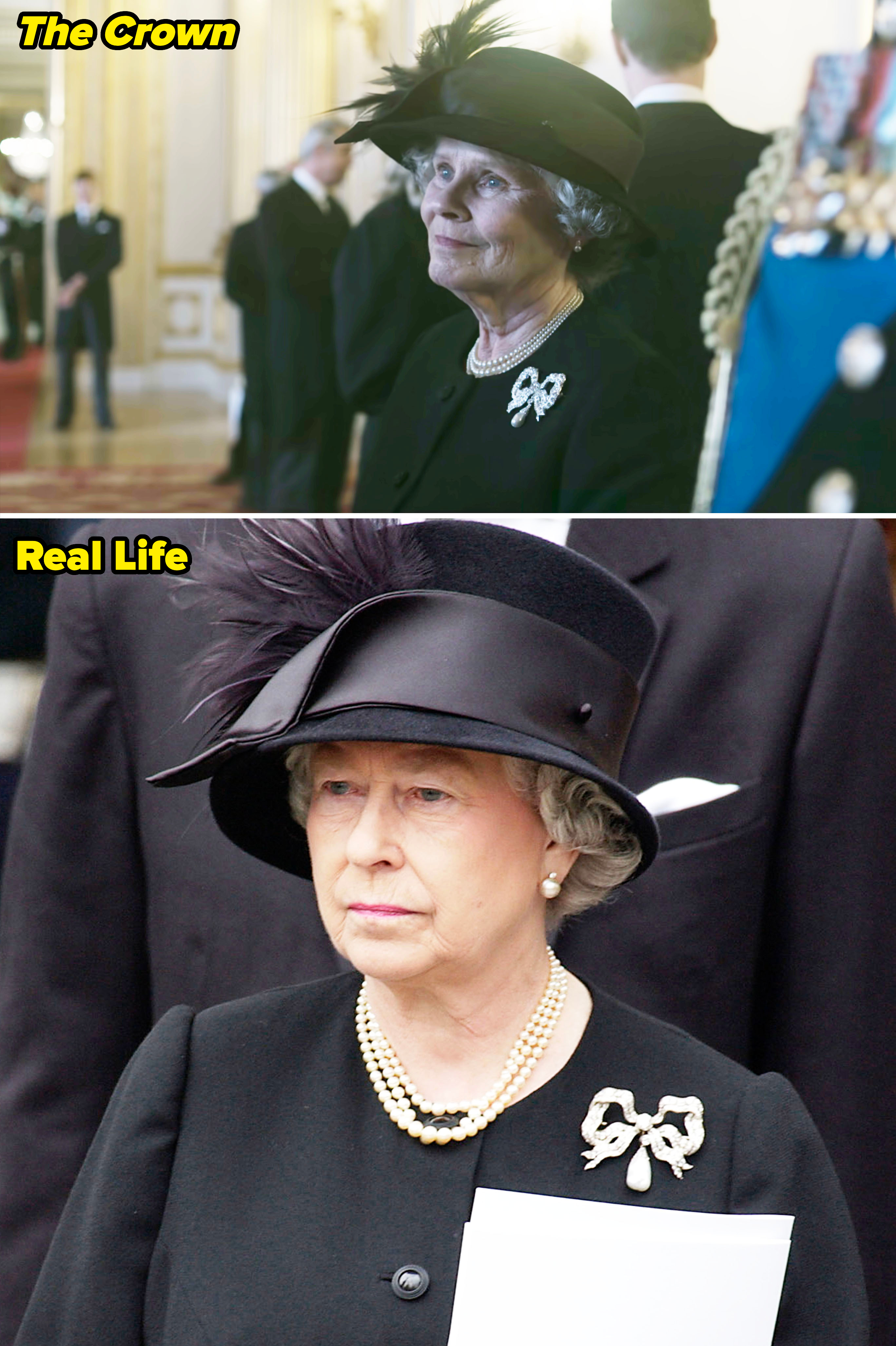 Queen Elizabeth in real life vs. &quot;The Crown&quot;