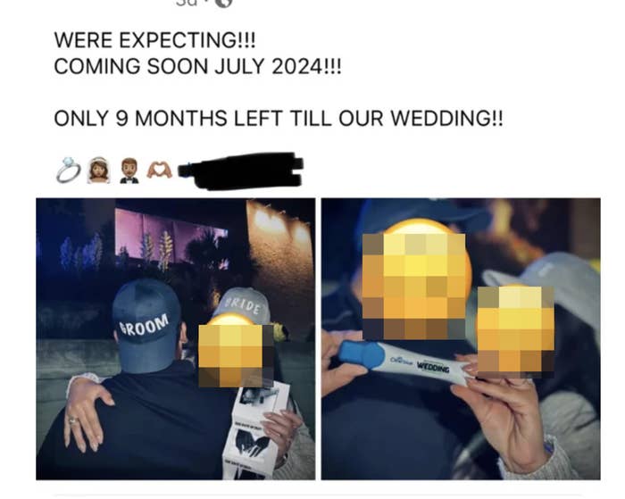 &quot;Only 9 months left till our wedding!!&quot;