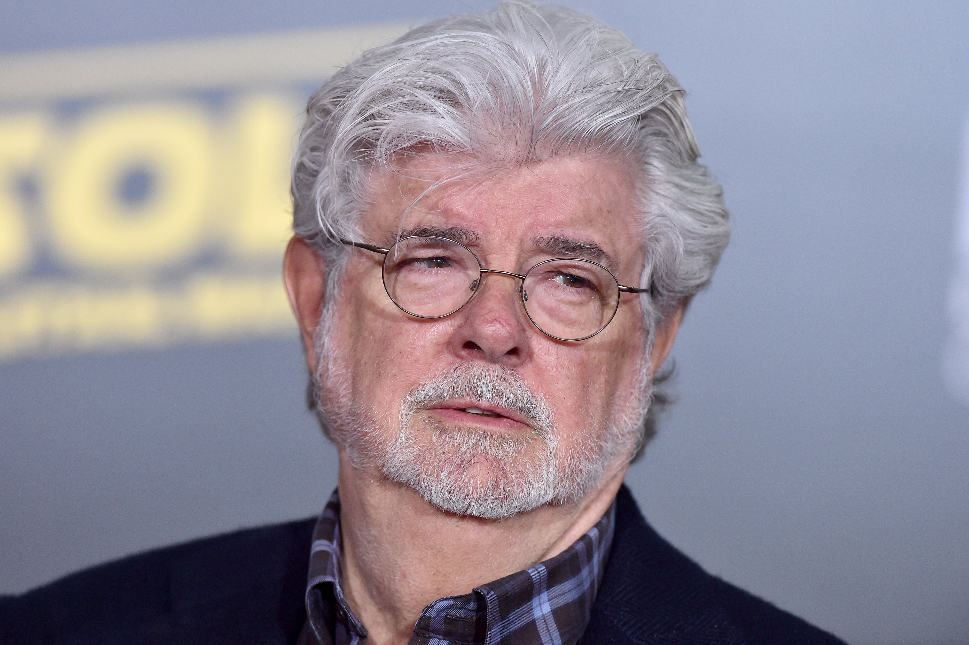 Closeup of George Lucas