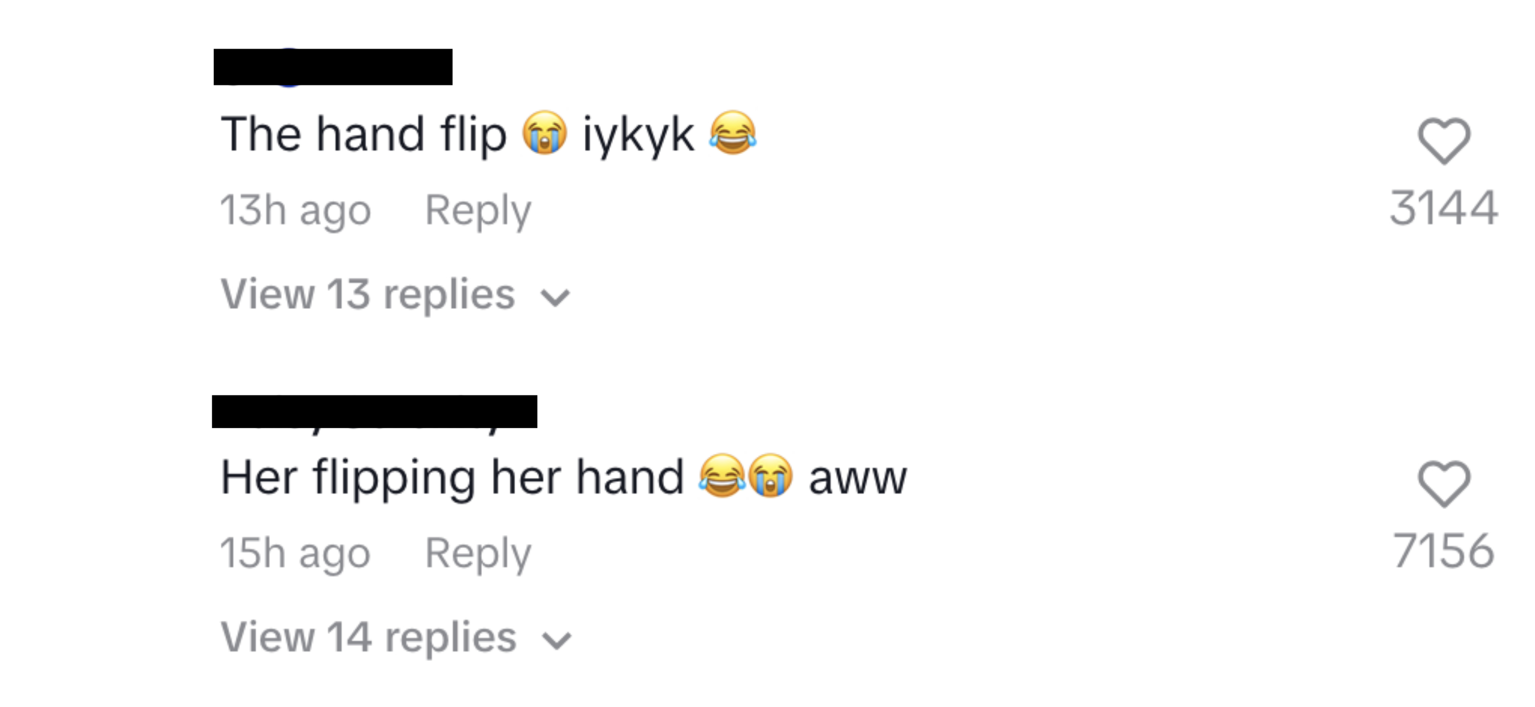 &quot;The hand flip&quot;