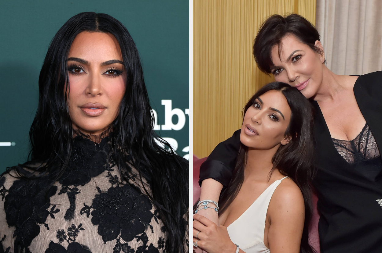 Kim Kardashian Freaks Out Over Viral TikTok Aging Filter