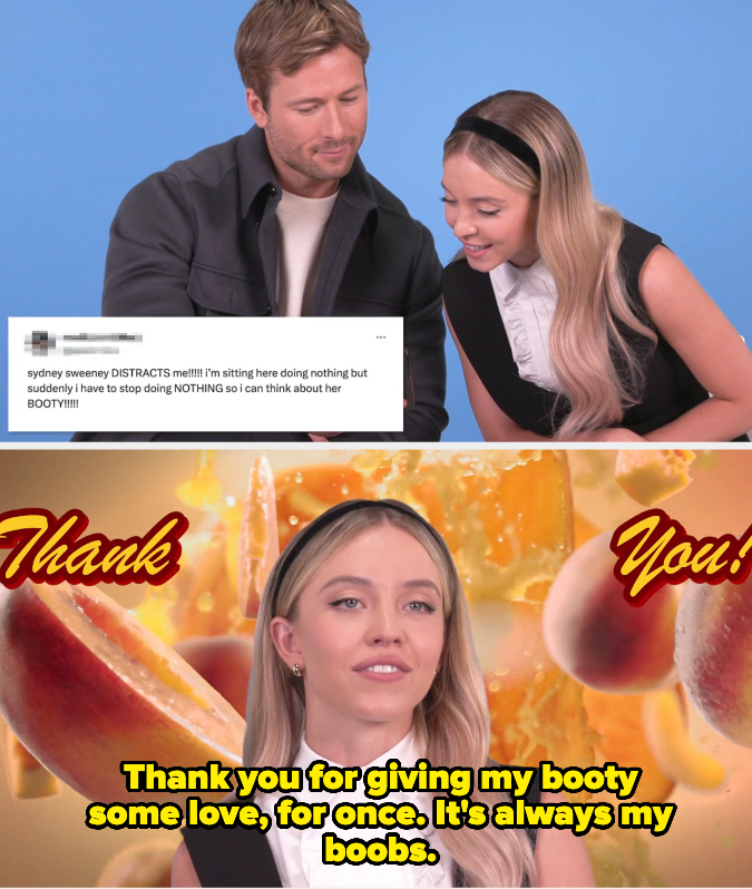 &quot;Thank you for giving my booty some love, for once&quot;