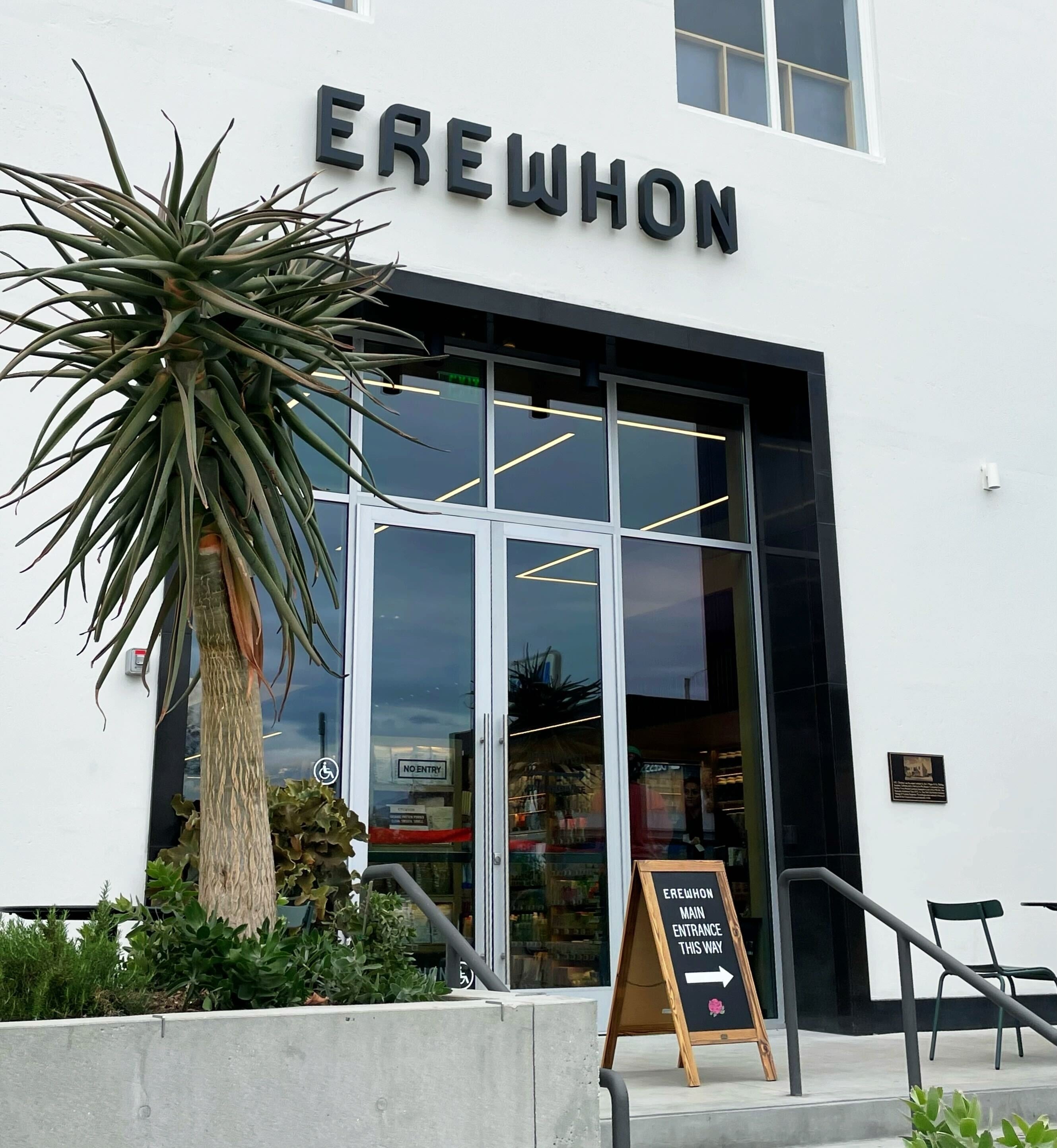 The Erewhon location in Pasadena is being shown