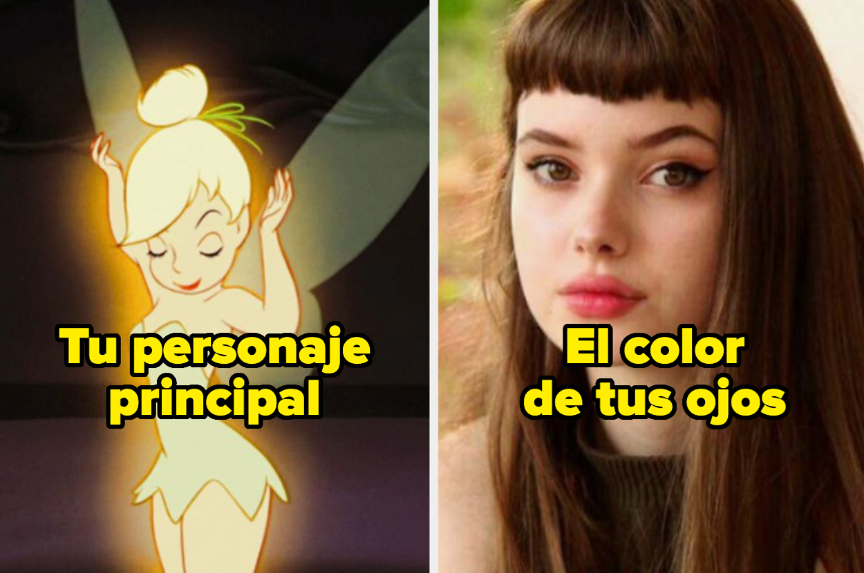 Arma tu historia de Disney y adivina el color de tus ojos