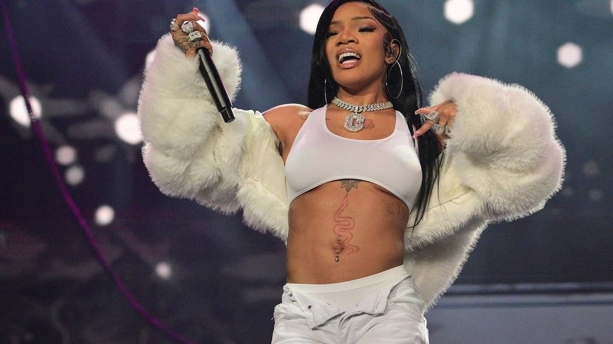 The Memphis rapper also revealed the reason she got the enhancement surgery.