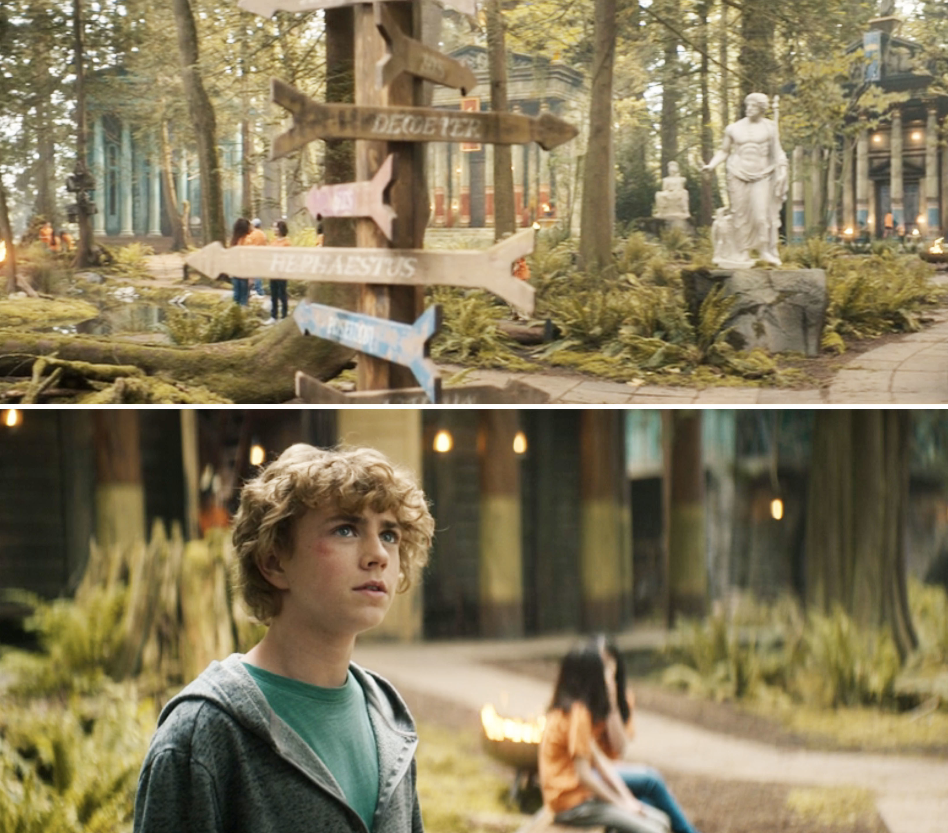 Screenshots from &quot;Percy Jackson and the Olympians&quot;