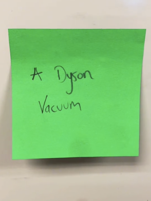 &quot;A Dyson Vacuum&quot;