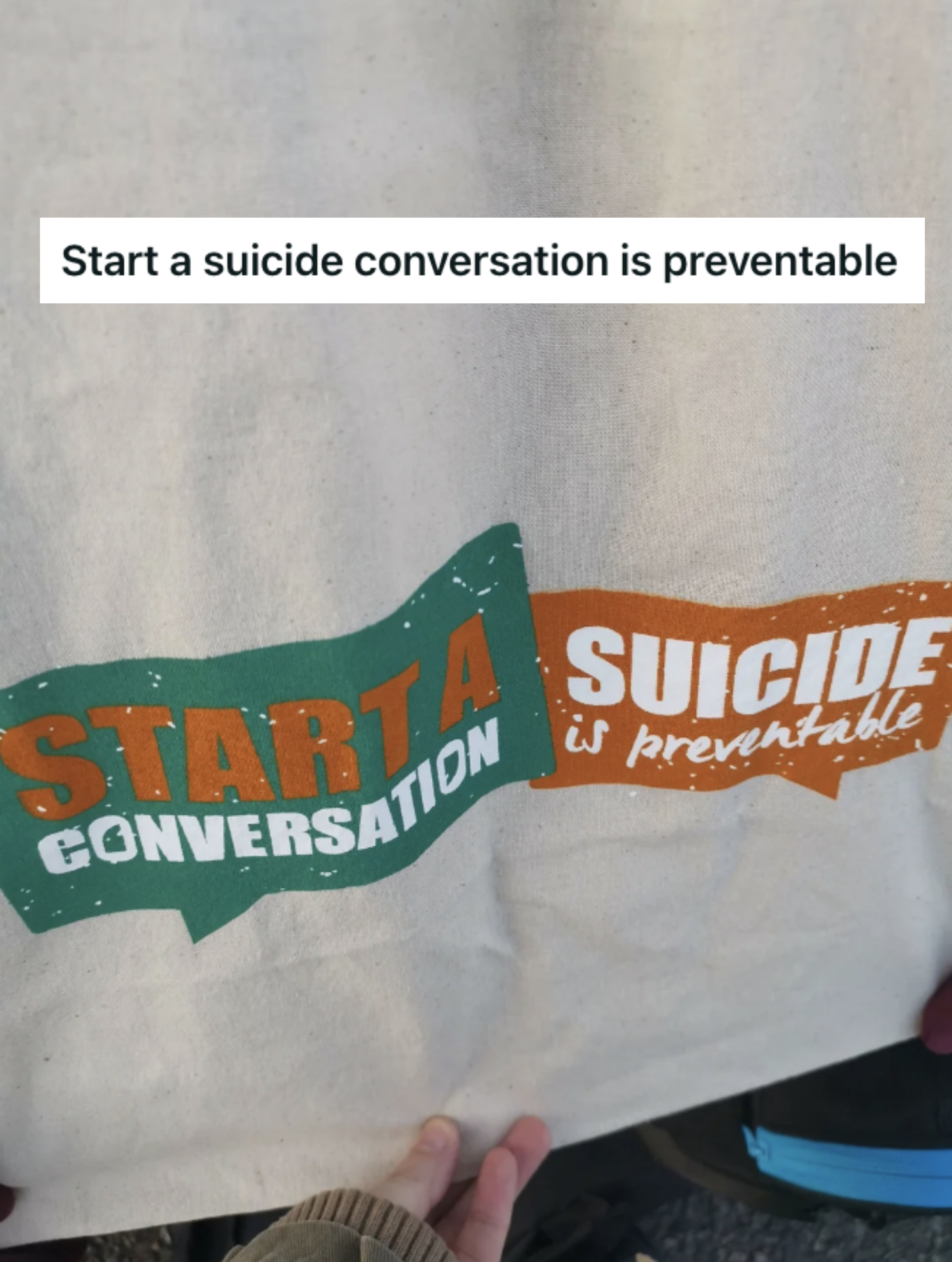 Start a suicide conversation is preventable