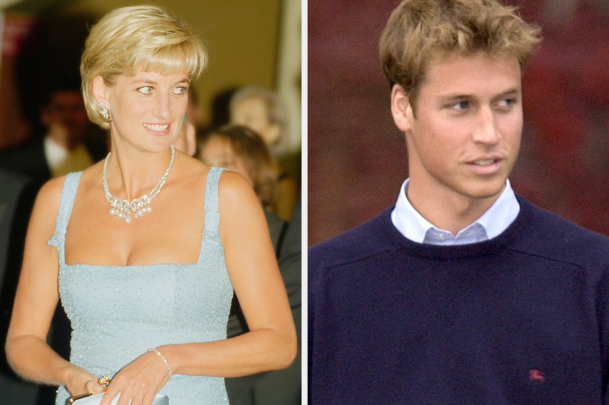 Princess Diana and Prince William