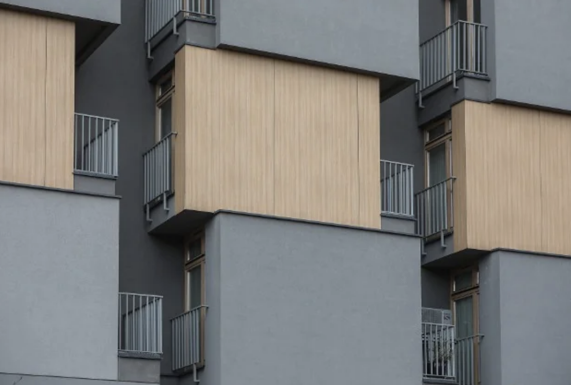 balconies that face each other