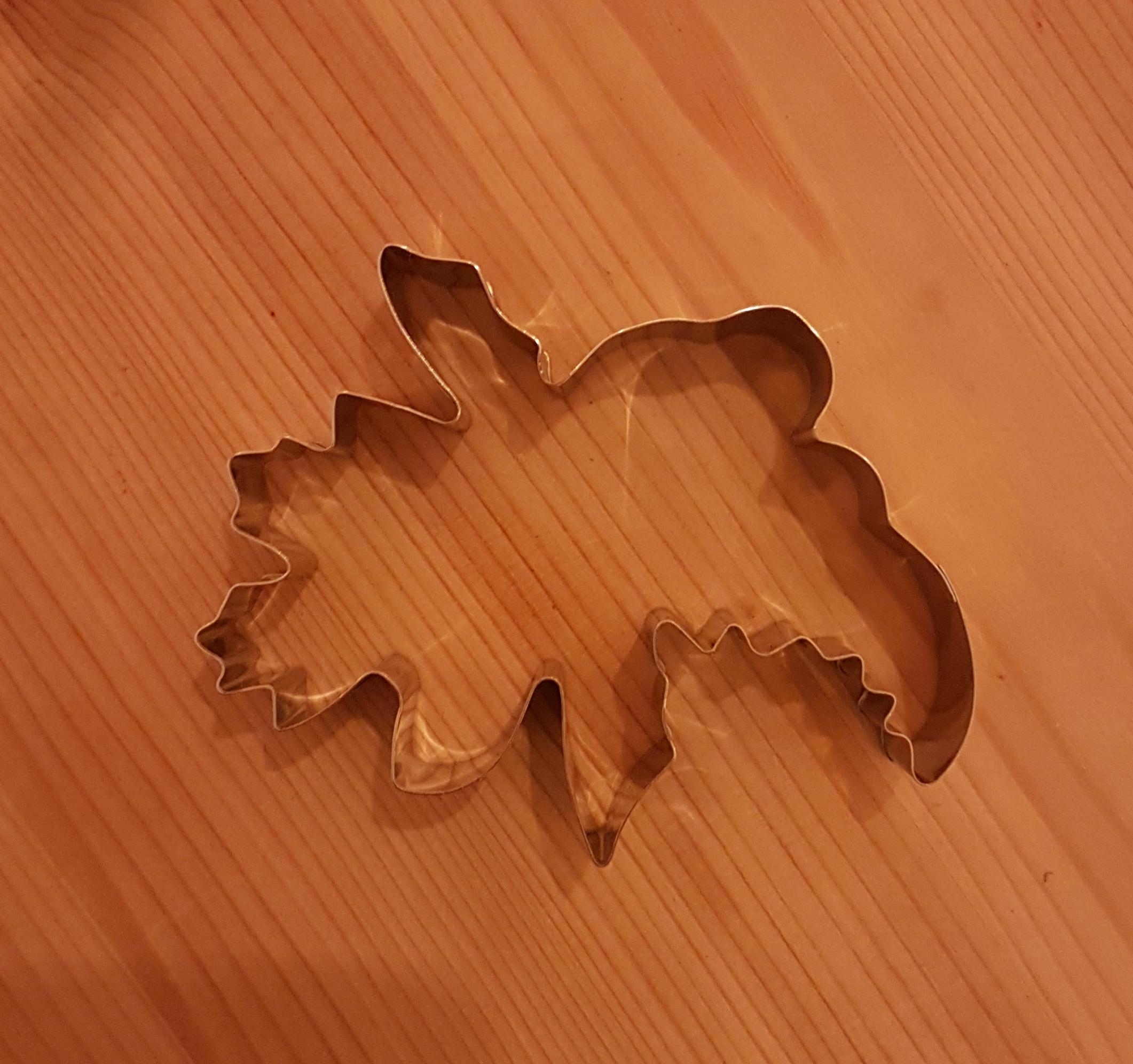 A cookie cutter that&#x27;s difficult to identify but could be an amoeba