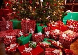 presents under a tree