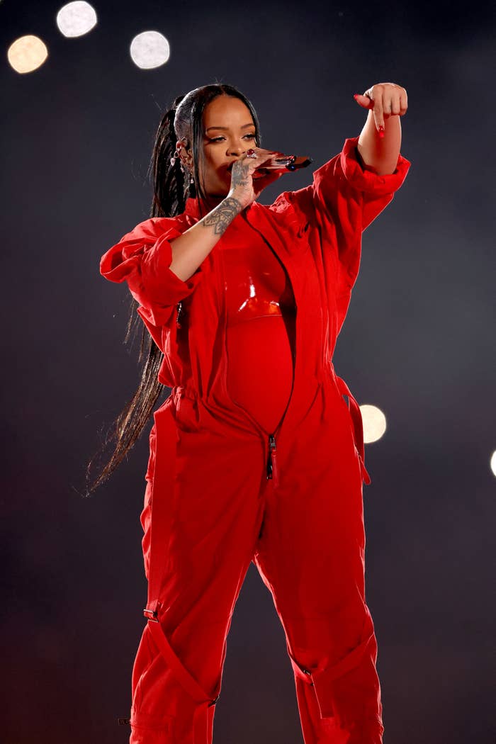 Rihanna Says Super Bowl Baby Bump Reveal Wasn't Planned