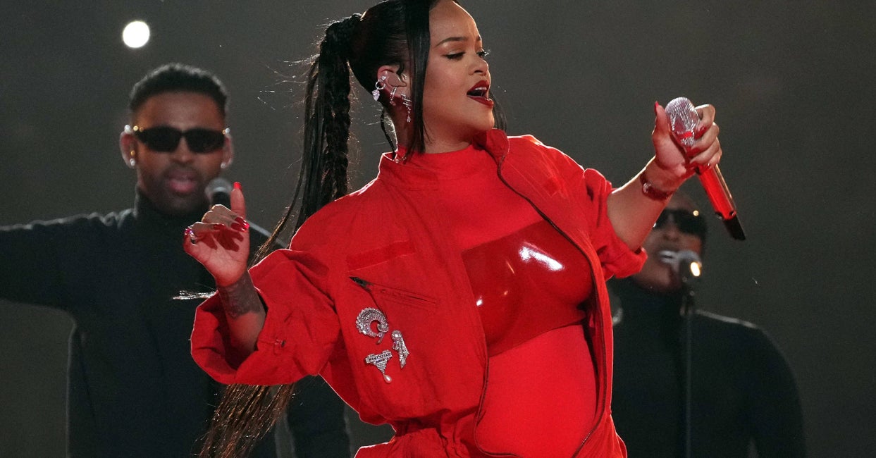 Rihanna Says Super Bowl Baby Bump Reveal Wasn’t Planned