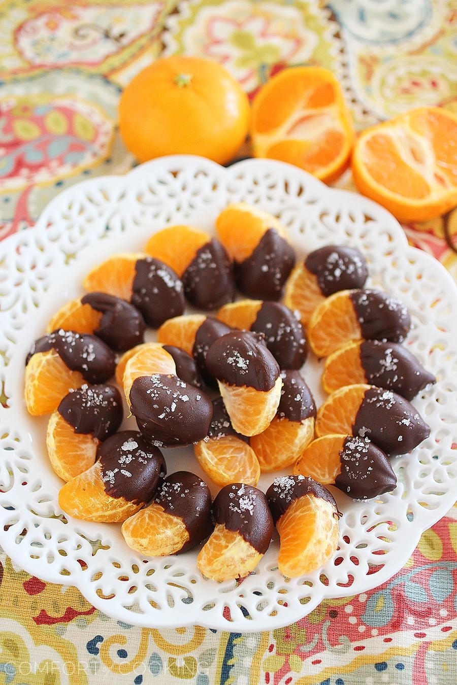 chocolate clementines