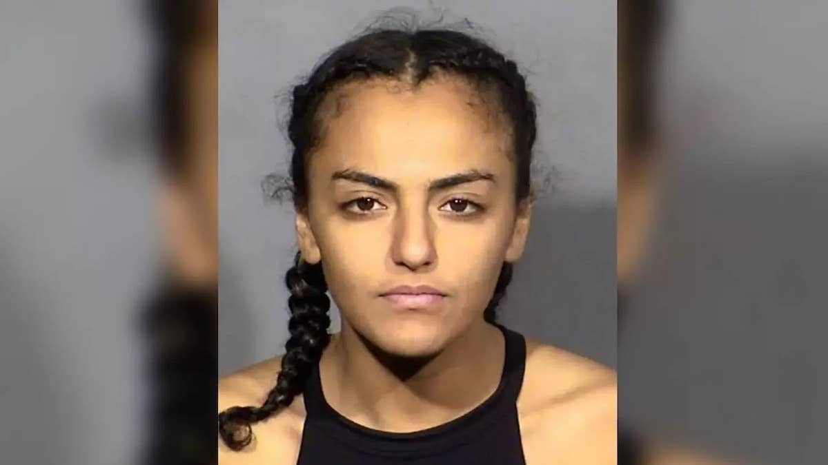The 29-year-old made the too 'pretty' comment just before killing her mother, when she was arrested for not paying her tab at an airport restaurant.
