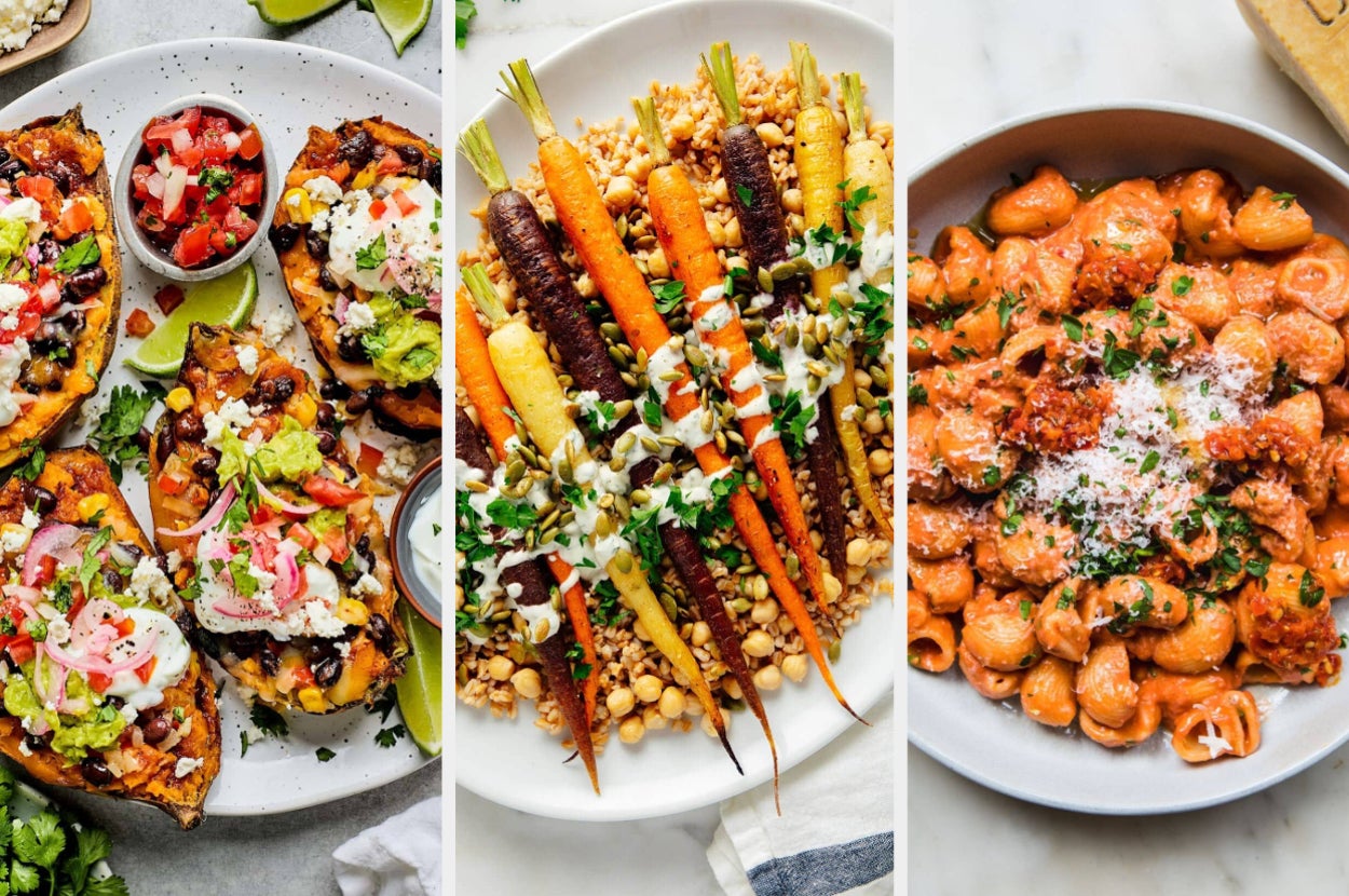 three different seasonal recipes