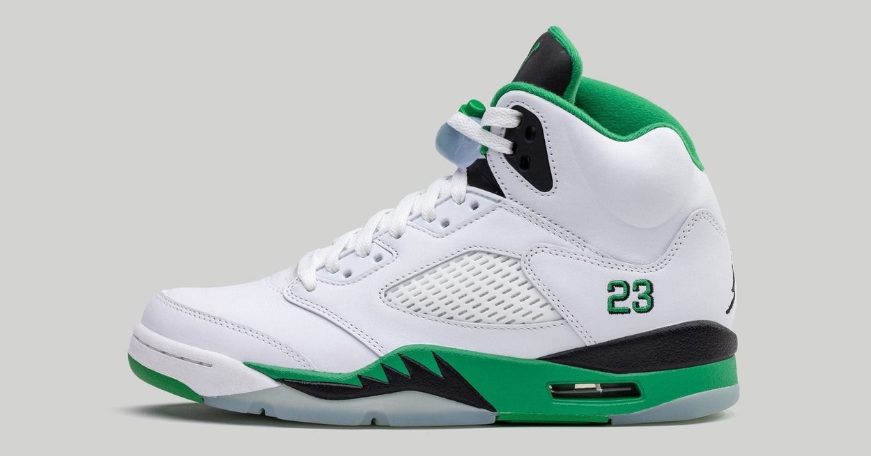 The 'Lucky Green' Air Jordan 5 Releases in February