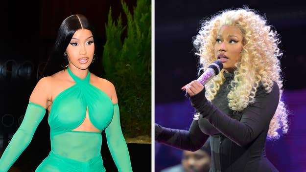 Cardi B Responds After People Compare Her, Nicki Minaj's Recent Fur Coat  Fits: 'Y'all Always Watching Me
