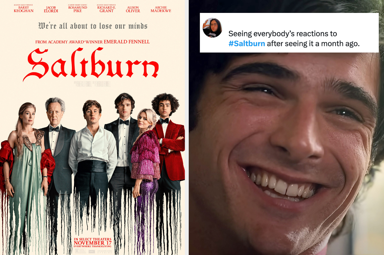 "Saltburn" Is Already Streaming, And These Funny Reactions Pretty Much Sum Up How I Feel About That Movie