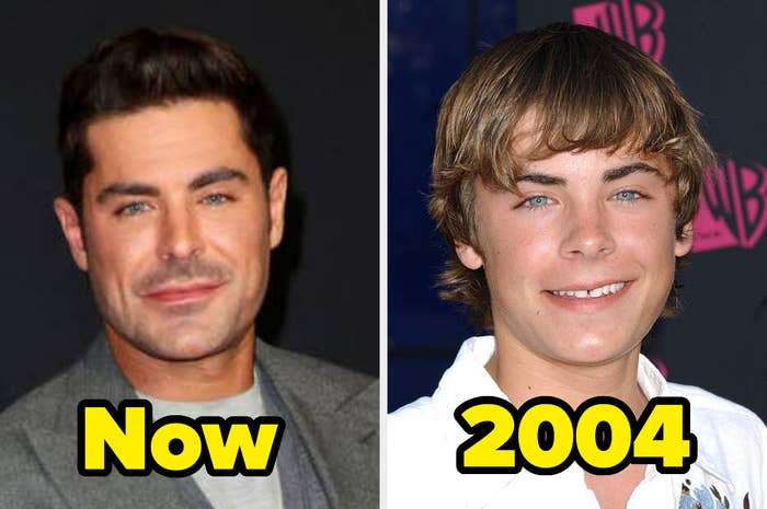 then and now of zac efrom