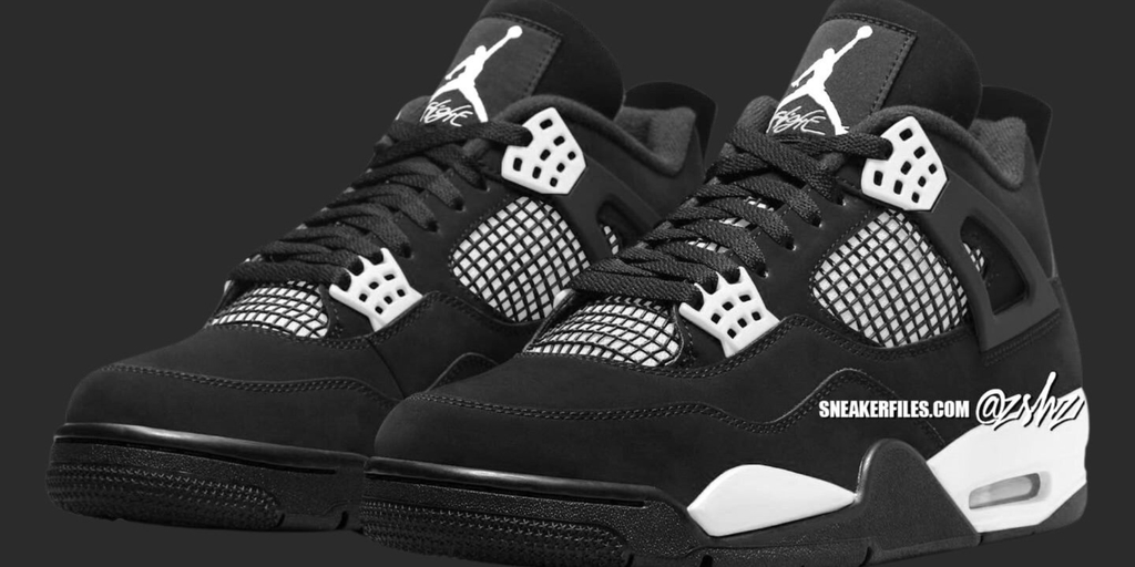 Jordan 4 best sale white blue black