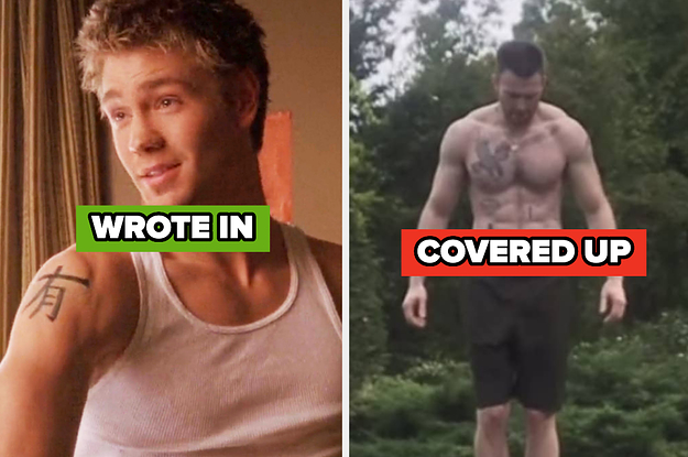 7 Actors Whose Real Tattoos Were Written Into The Script Vs. 8 Who Had To Hide Them For A Role