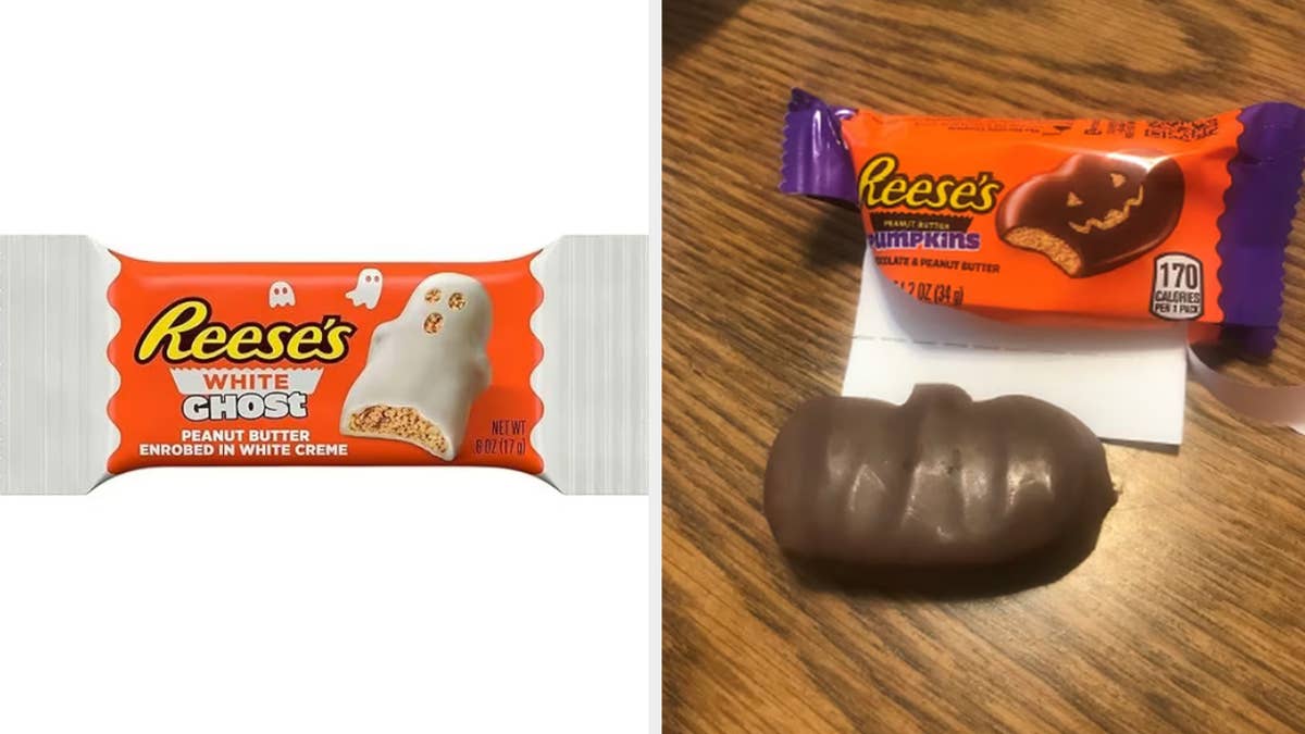 The woman claimed that the chocolate company's fall and winter Reese’s chocolates have misleading packaging.