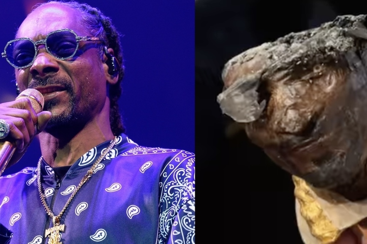 Snoop Dogg Smokes Massive Joint Modeled After His Face | Complex
