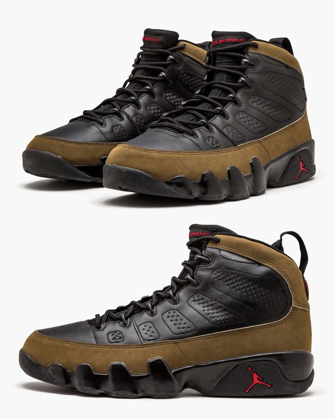 Air jordan 9 store retro olive