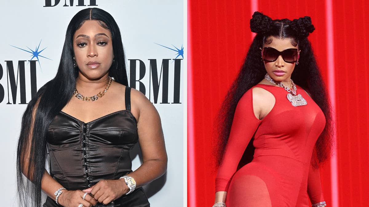 The 45-year-old rapper is once again clarifying that she does not have issues with Minaj after calling Beyoncé "the number one female rapper when she does rap.”