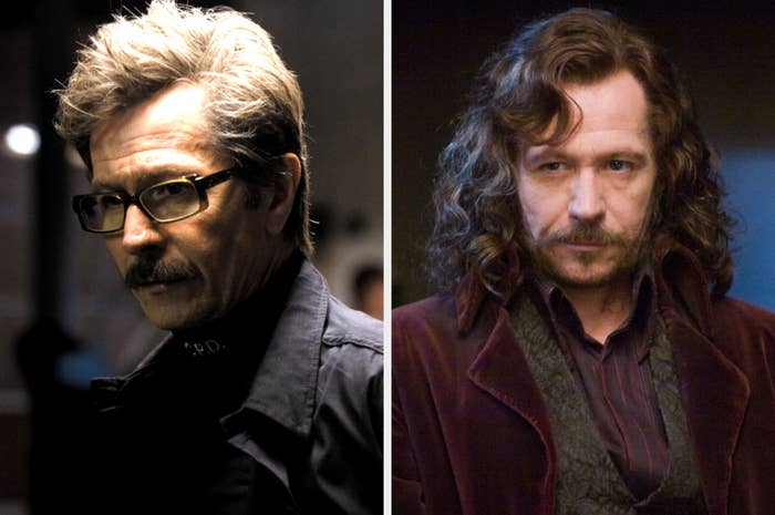 Screenshots of Gary Oldman in two different films